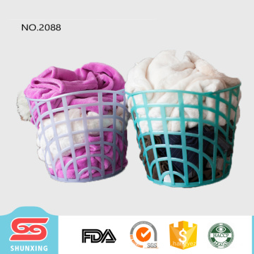 Cesta grande de la cesta de lavadero redonda del almacenamiento grande del precio bajo para la ropa